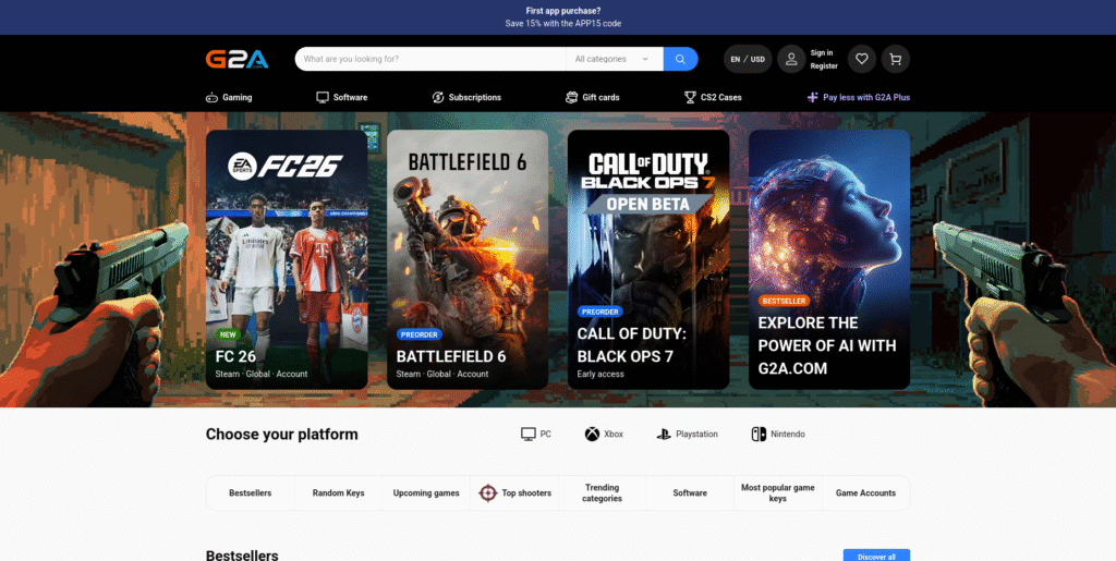 Screenshot 2025-10-03 at 21-21-32 G2A.COM - Open the Gate 2 Adventure in the Digital World